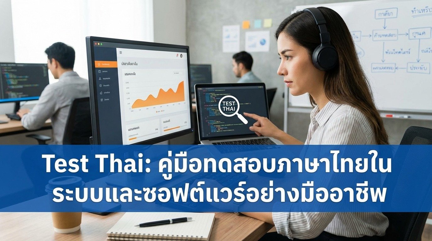 Test Thai 2026: แก้ปัญหาสระลอย ตัดคำเพี้ยน เทคนิค Pro