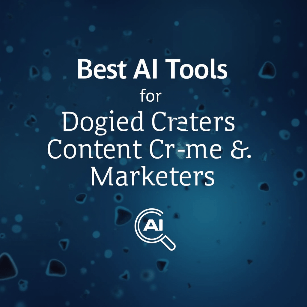 Best AI Tools for Content Creators & Marketers