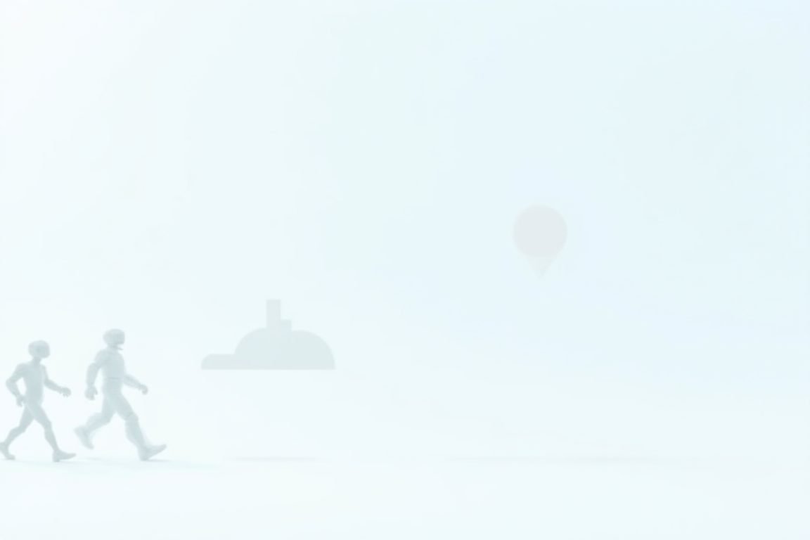 Flat illustration comparing AI assistant evolution timeline from chatbot bubble to autonomous agent, minimalist tech infograp